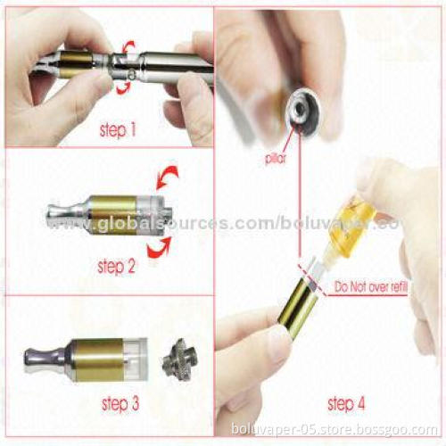 Ego B Electronic Cigarettes, T4 Clearomizer and eGo B Battery, OEM and ODM Orders Welcomed